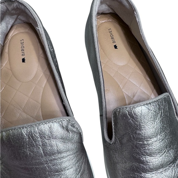 Birdies Metallic Gold Slip-On Sneakers - Picture 3 of 7